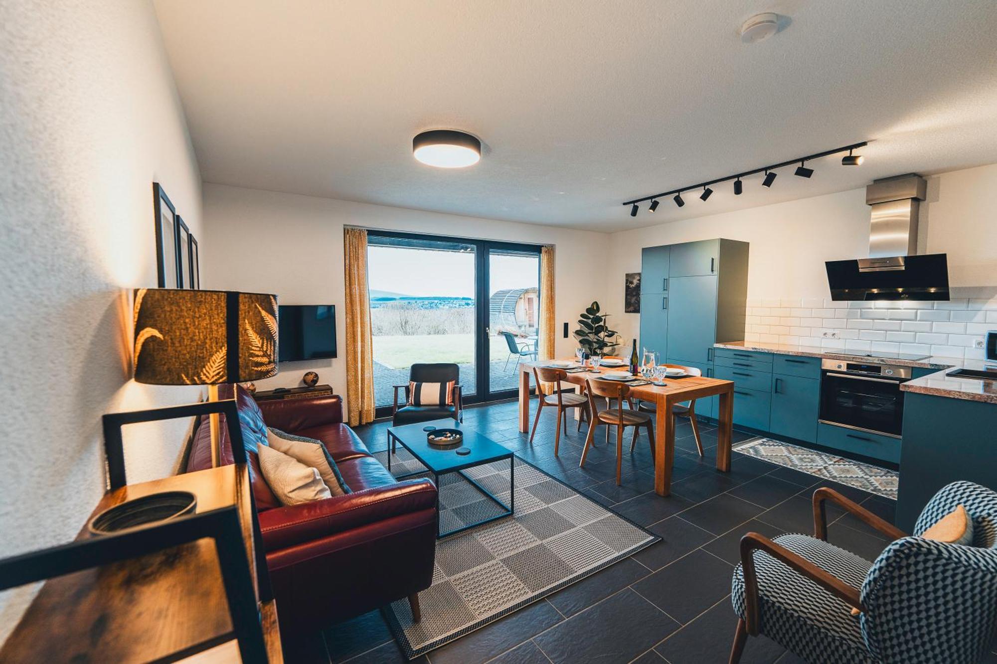 Hunsrueck Valley View Apartment With Cedar Sauna Bruschied Ngoại thất bức ảnh
